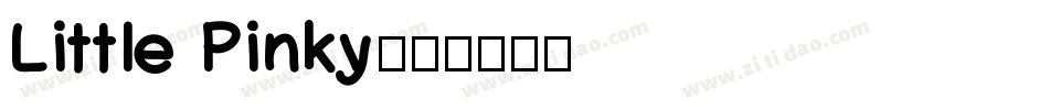 Little Pinky字体转换
